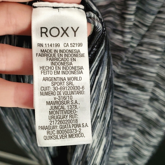 Roxy Dry-Flight Strappy Tank with Built In Bra & Removable Cup Pads - Size Small - Picture 10 of 15